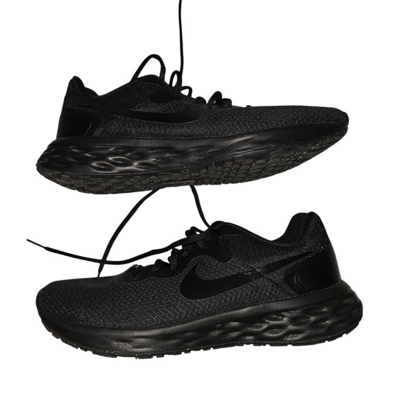 Nike Running Shoes Athletic Training Gym Walking Sneakers Black Size 10 - Picture 2 of 6